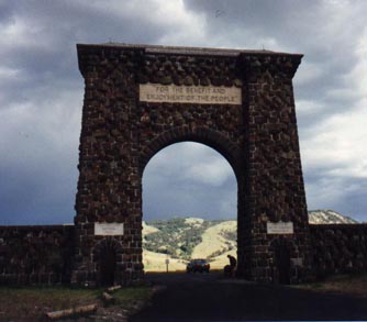 North Entrance to Yellowstone Park